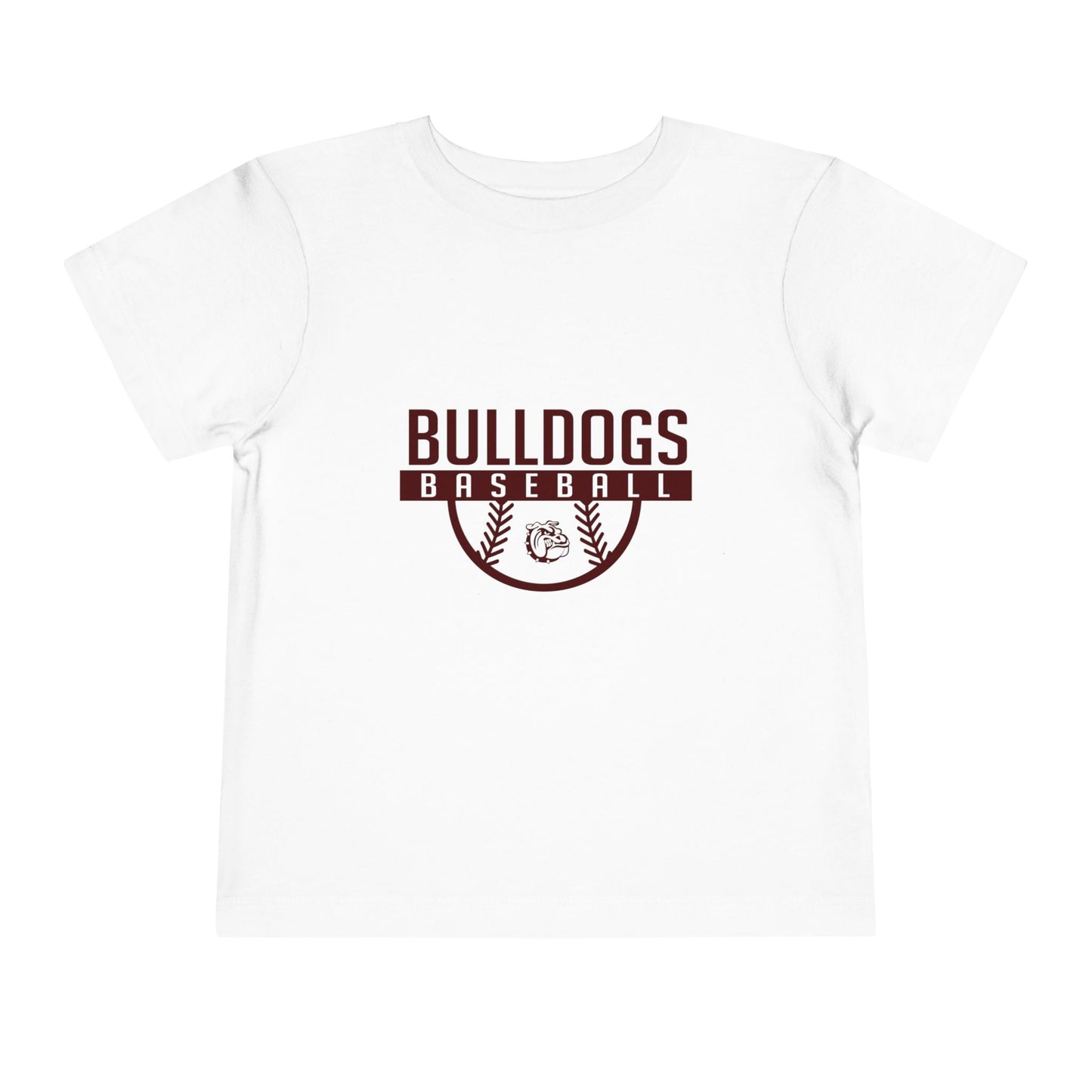 Bulldogs Baseball Toddler Short Sleeve Tee