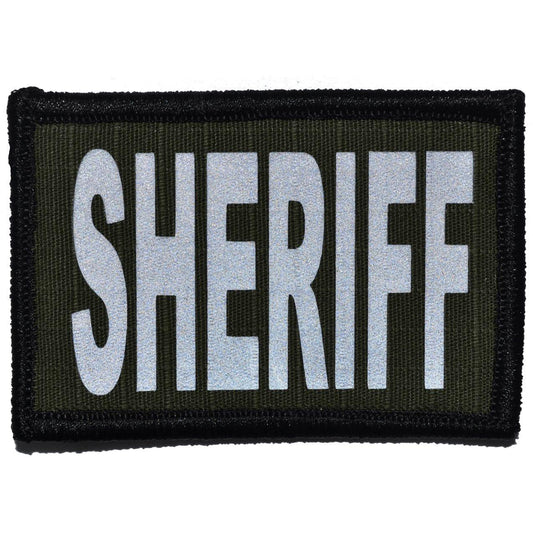 Sheriff Reflective - 2x3 Patch