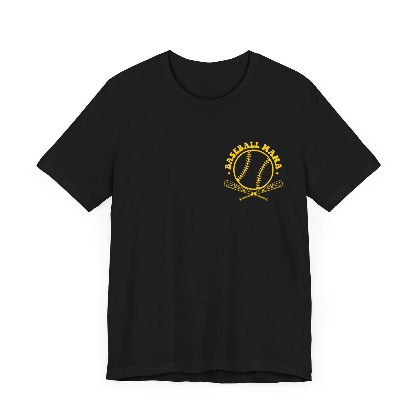Baseball Mom Unisex Tee, Funny Sports Shirt, Gift for Mom, Baseball Fan Apparel, Short Sleeve T-Shirt