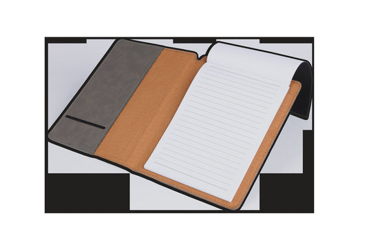 Leather Portfolio - teacher,notepad,school,business,promotional,leather,notebook
