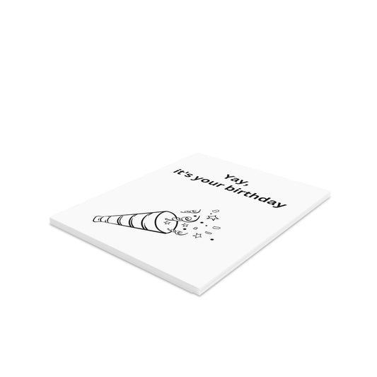 Rude Greeting cards (8 pcs) - happy birthday, rude cards, joke cards,