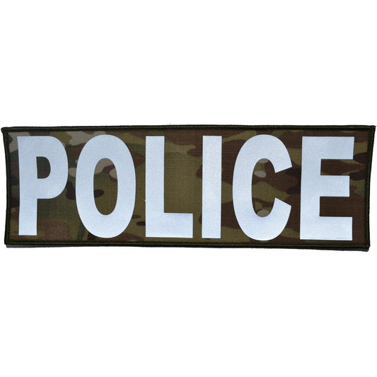 POLICE Reflective - 4x12 Patch