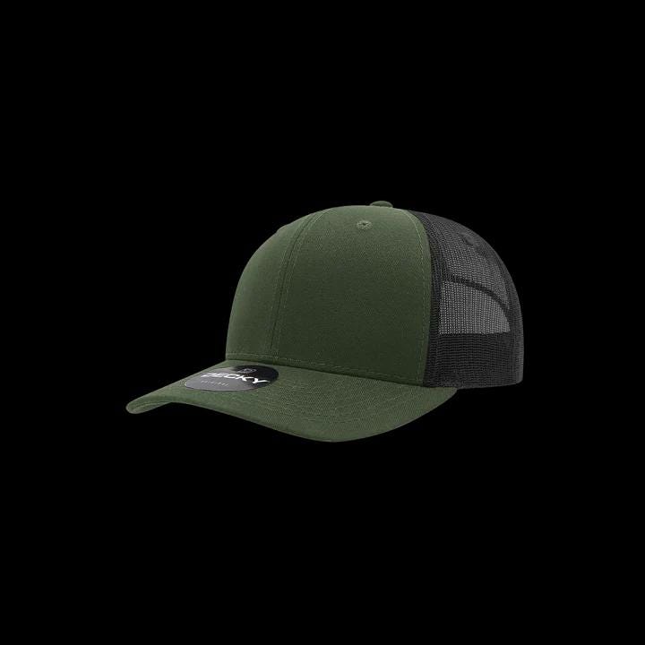 Youth Trucker Leather Patch Hat - kids gift, kids name hat, youth name hat, youth hat, youth custom hat