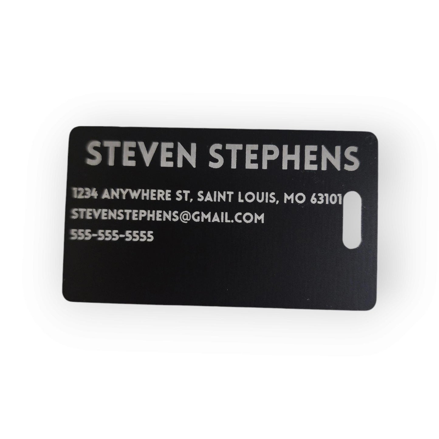 Personalized Metal Luggage Tag - luggage, backpack tag, aluminum tag, - custom engraved luggage tag, travel tag