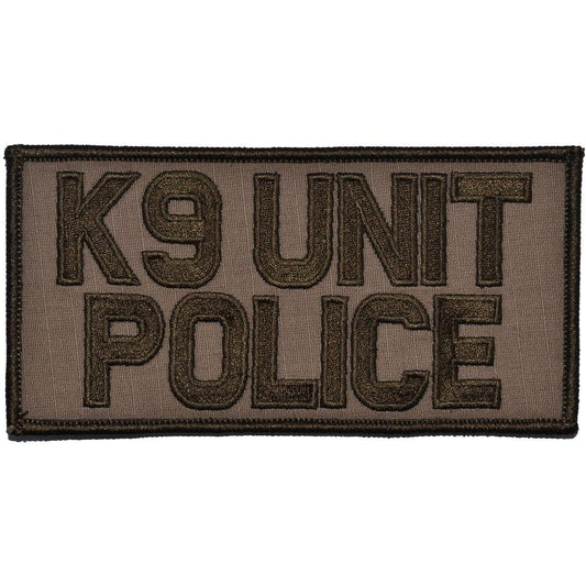 K9 Unit Police - 3x6 Patch