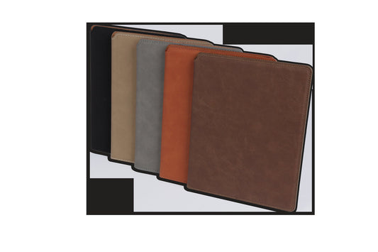Leather Portfolio - teacher,notepad,school,business,promotional,leather,notebook