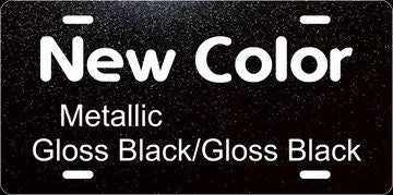 Custom Engraved Metal License Plate - laser engraved novelty plate, custom license plate