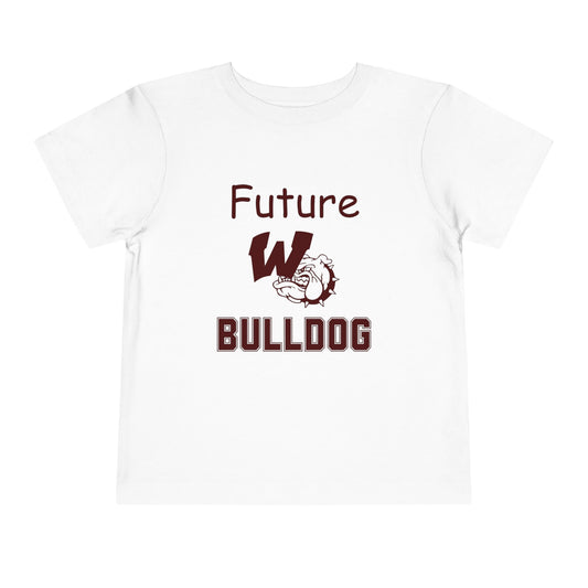Future Bulldog Toddler Short Sleeve Tee