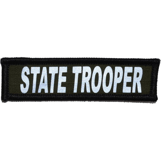 State Trooper Reflective - 1x3.75 Patch