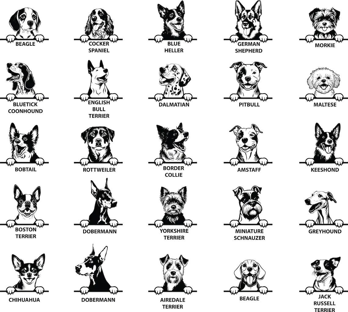 Dog Dad Custom Leather Patch Hat - Richardson 112, multiple breeds, German shepherd, bulldog hat, hats, custom gift