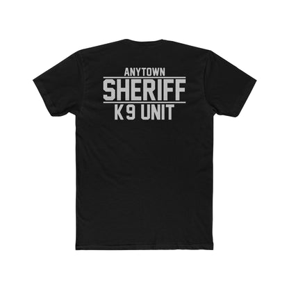 Sheriff K9 Custom Design Tee | Police Dog Shirt