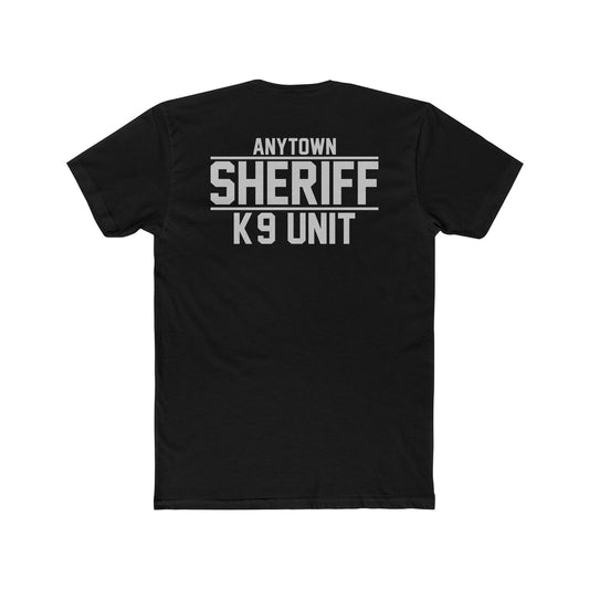 Sheriff K9 Custom Design Tee | Police Dog Shirt