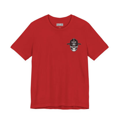 Blue Line LaserWorks No Excuses tee | No Excuses Work Harder shirt