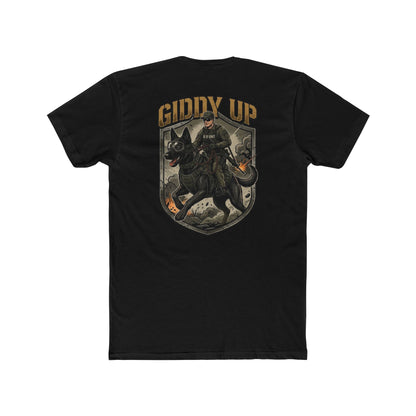 K-9 Giddy Up Into Battle Tee
