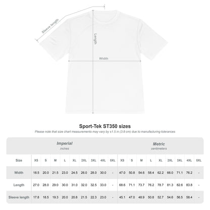 Custom Police/Sheriff Dri Fit Tee | Sheriff T-Shirt, Front Chest and Back Badge Text