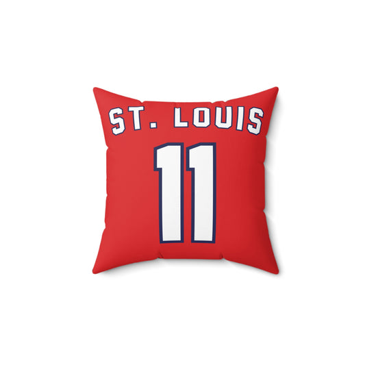 Sports Pillow, Customizable Team Name & City, Personalized Pillow, Decorative Throw Pillow, Game Day Gift, Athletic Room Decor