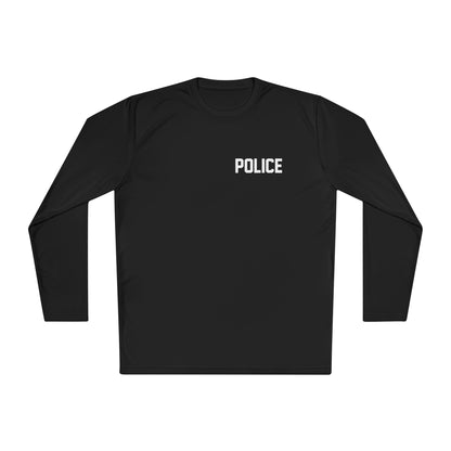 Custom Agency Police/Sheriff Long Sleeve Dri Fit Tee | Law Enforcement Back Print