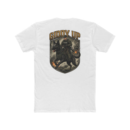 K-9 Giddy Up Into Battle Tee