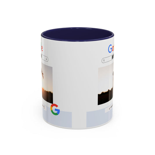 Coffee Mug, Father's Day Best Dad Ever Google Search with Customizable Pictures, Personalized Gift for Dad, Custom Photo Mug, Unique