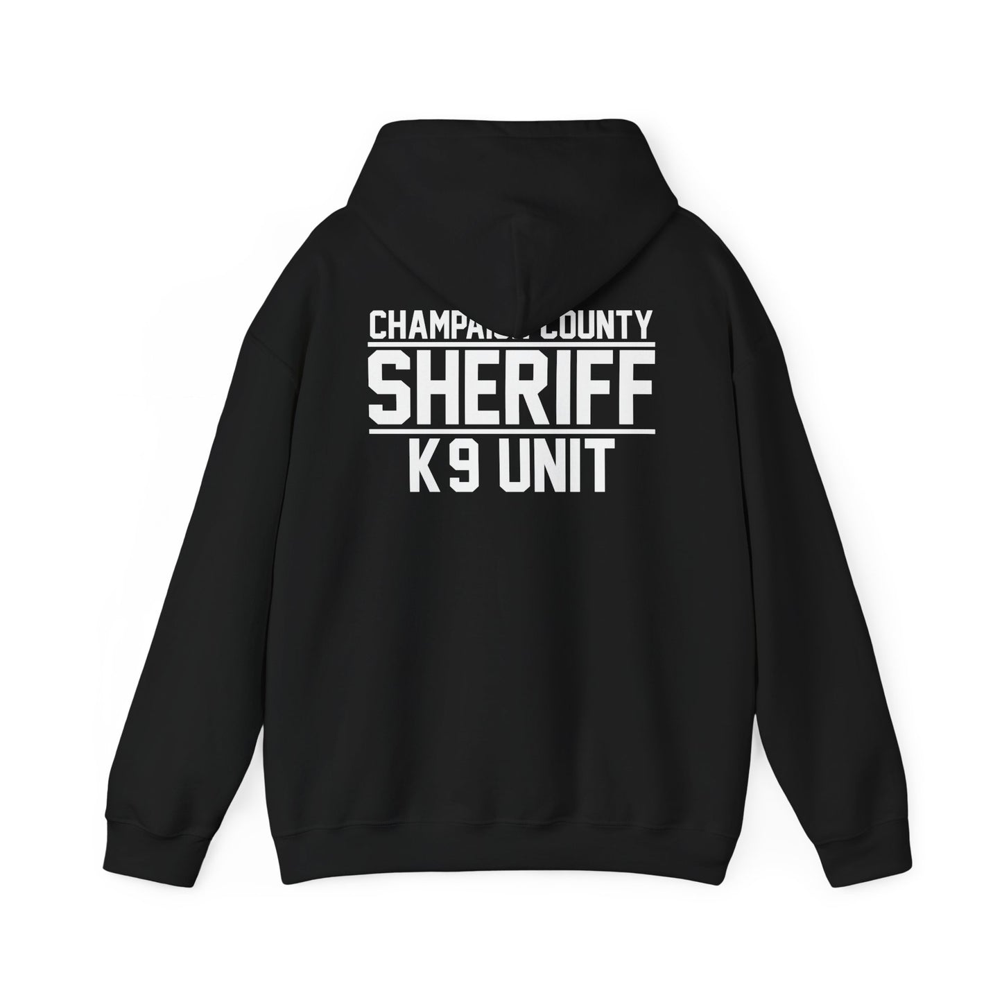 Custom Dri Fit K9 Unit Hoodie | Police Sheriff Trooper K9 Badge Hoodie