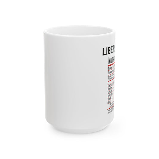 Ceramic Mug - Liberal Tears Coffee Mug, Political Gift, Funny Office Decor, Republican Humor, Tea Cup