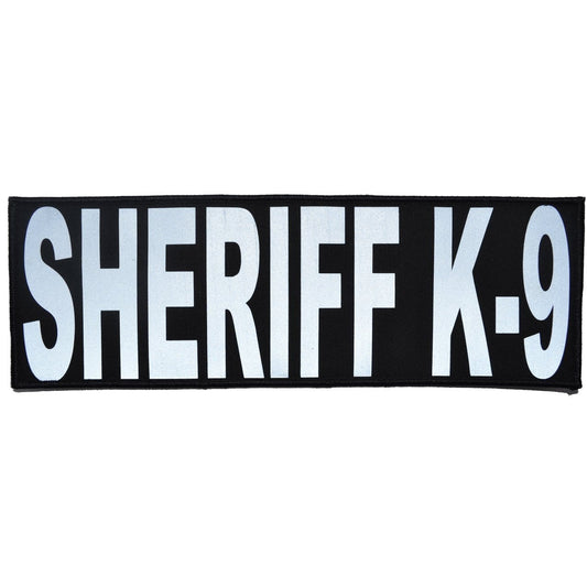 Sheriff K-9 Reflective - 4x12 Patch
