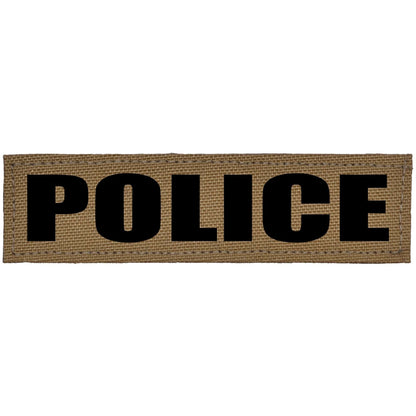 POLICE Heat Press Vinyl - 1x3.75 CORDURA® Patch