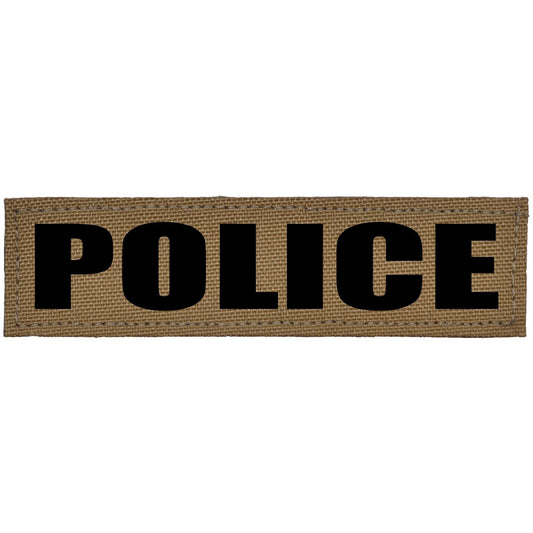 POLICE Heat Press Vinyl - 1x3.75 CORDURA® Patch