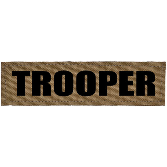 TROOPER Heat Press Vinyl - 1x3.75 CORDURA® Patch