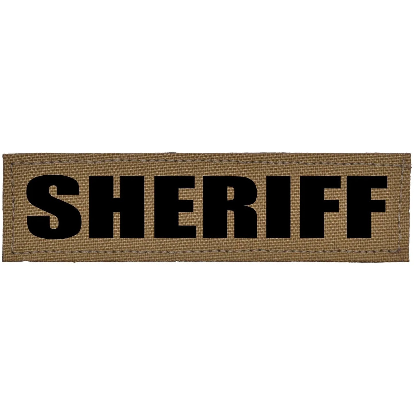 SHERIFF Heat Press Vinyl - 1x3.75 CORDURA® Patch