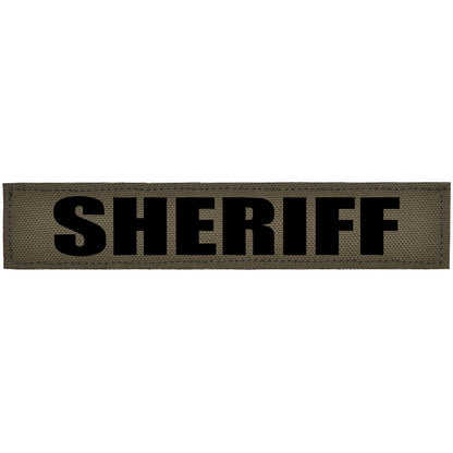 SHERIFF Heat Press Vinyl - 1x5 CORDURA® Patch