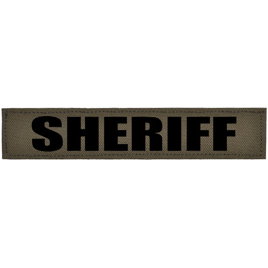 SHERIFF Heat Press Vinyl - 1x5 CORDURA® Patch