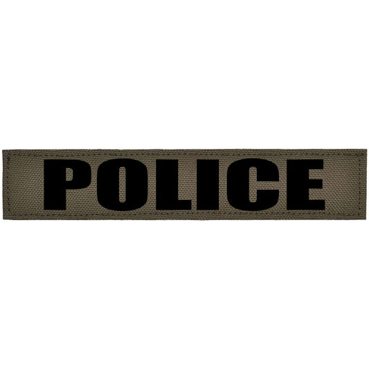 POLICE Heat Press Vinyl - 1x5 CORDURA® Patch