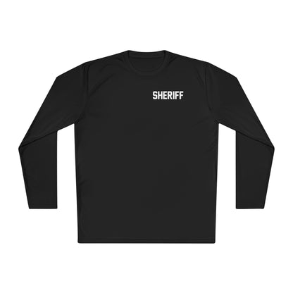 Custom Agency Police/Sheriff Long Sleeve Dri Fit Tee | Law Enforcement Back Print