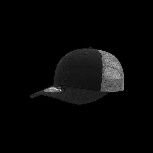 Youth Trucker Leather Patch Hat - kids gift, kids name hat, youth name hat, youth hat, youth custom hat