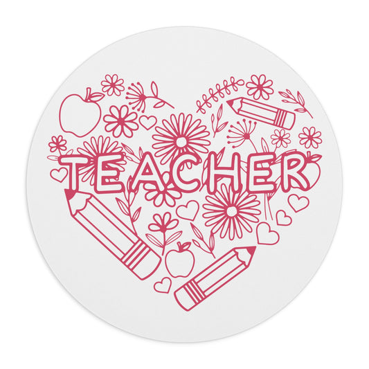 Teacher Mouse Pad - teacher gift, teacher appreciation, teacher room