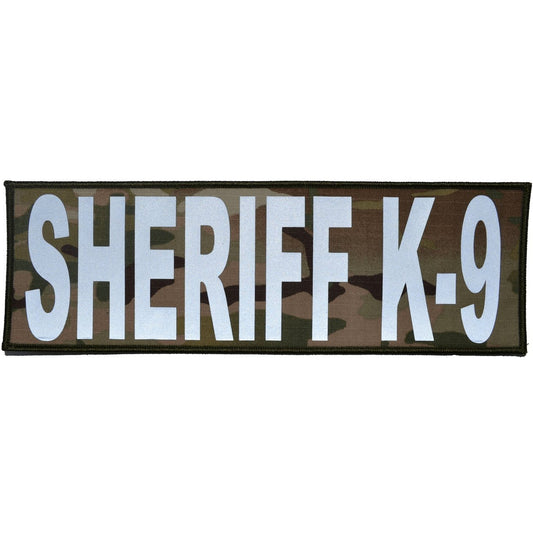 Sheriff K-9 Reflective - 4x12 Patch
