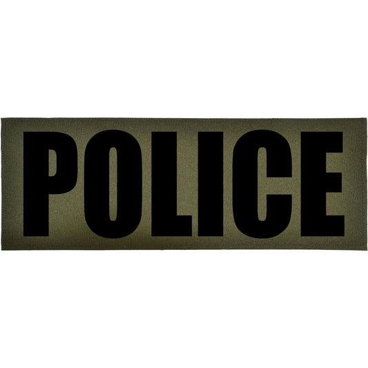 POLICE Heat Press Vinyl - 4x11 CORDURA® Patch