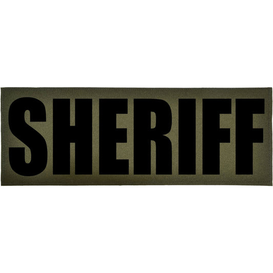 SHERIFF Heat Press Vinyl - 4x11 CORDURA® Patch