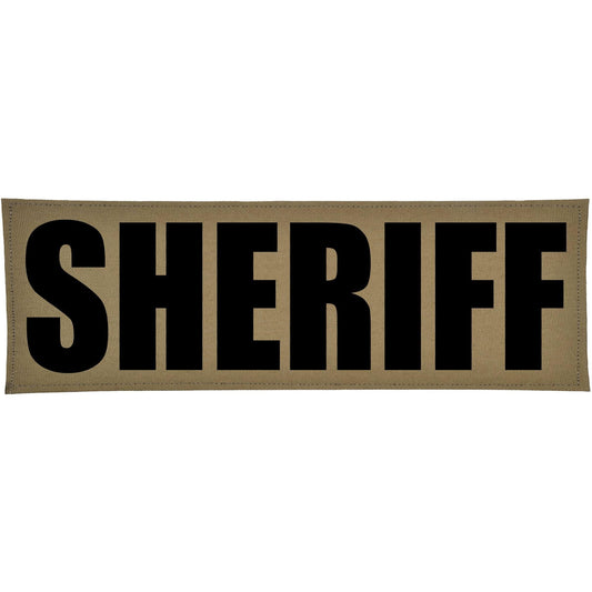 SHERIFF Heat Press Vinyl - 4x12 CORDURA® Patch