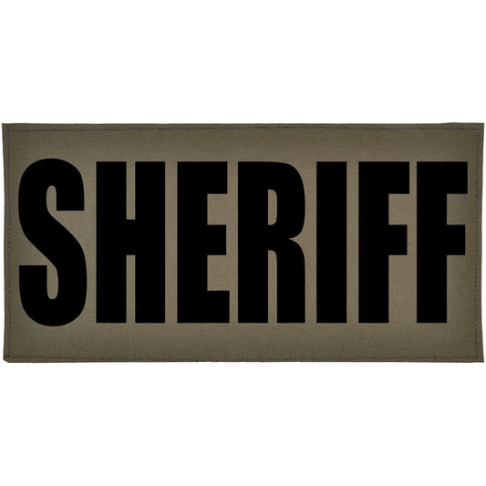 SHERIFF Heat Press Vinyl - 4x8 CORDURA® Patch