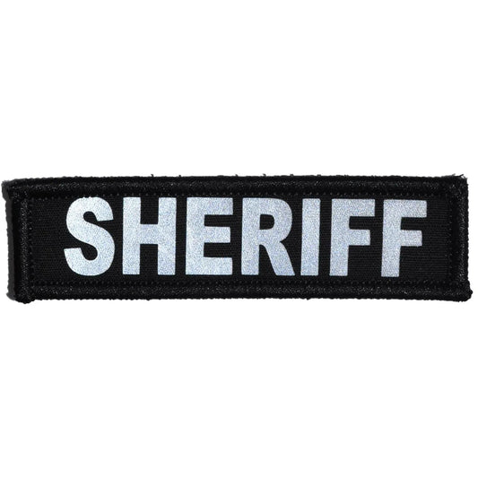 Sheriff Reflective - 1x3.75 Patch