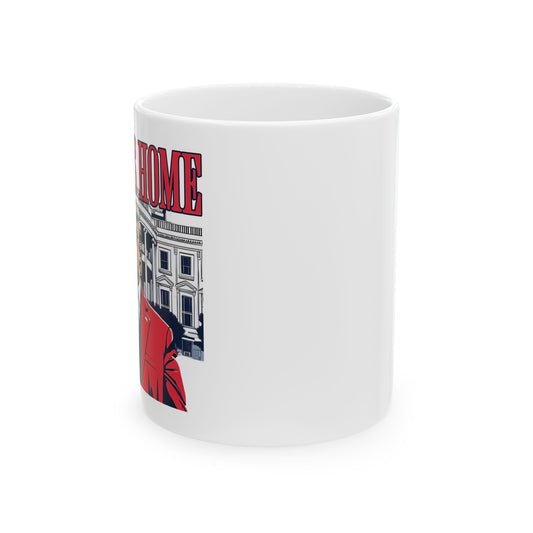 Daddy's Home Trump Mug, Father's Day Gift, Political Coffee Cup, Conservative Gift, Patriotic Dad Mug, Republican President Drinkware