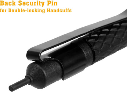 Custom Engraved Handcuff Key – Personalized EDC Security Key – Clip & Back Engraving – Law Enforcement Gift