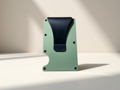 Custom Engraved Minimalist Wallet, Personalized Metal RFID Blocking Wallet