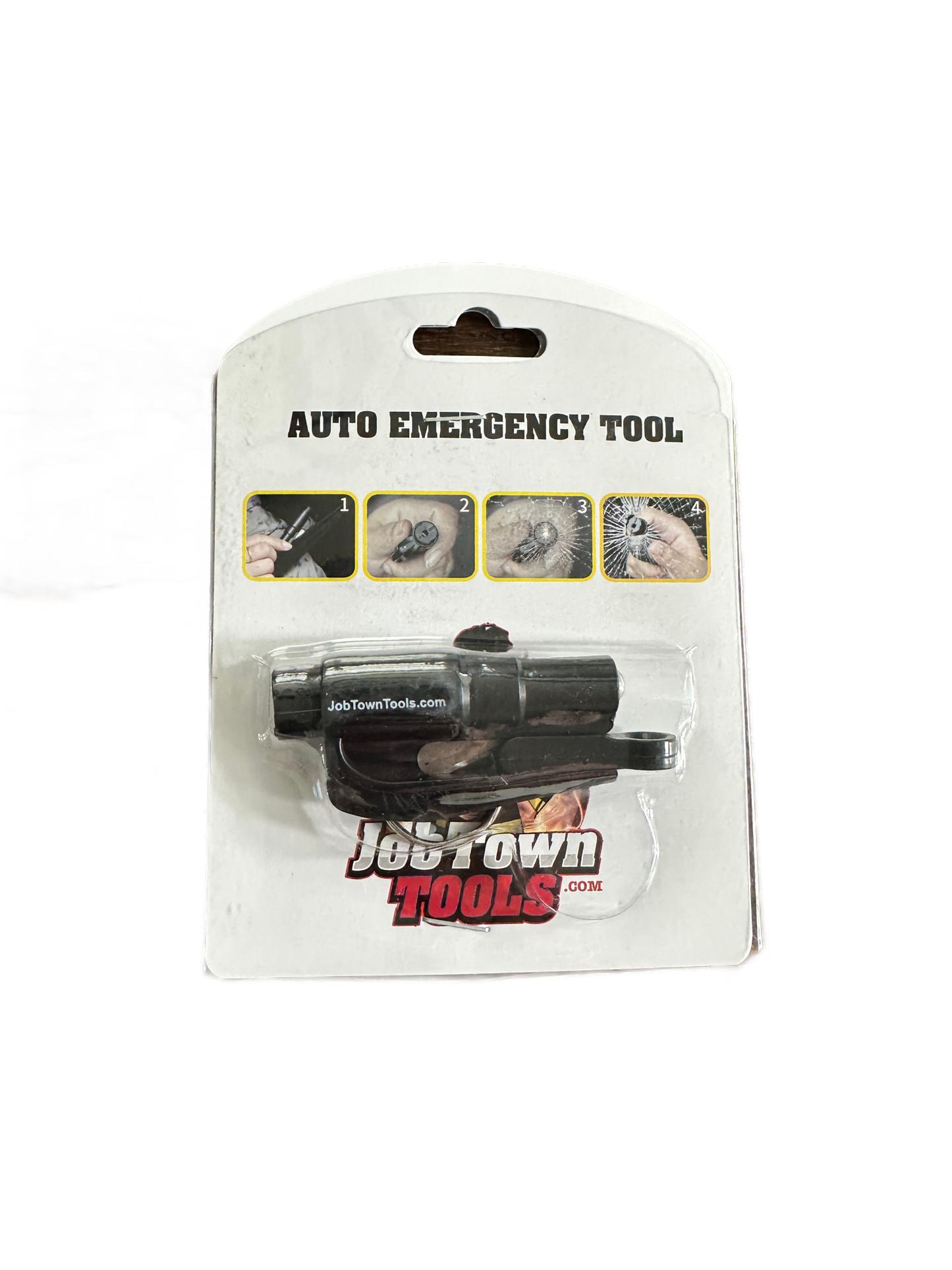 Auto Rescue Tool - Window Punch/Seatbelt Cutter Combo