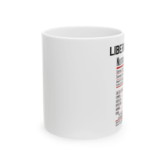 Ceramic Mug - Liberal Tears Coffee Mug, Political Gift, Funny Office Decor, Republican Humor, Tea Cup