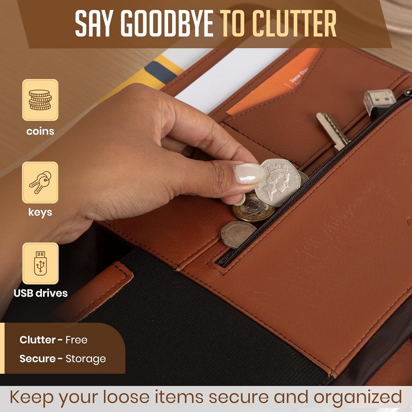 Custom Leatherette Padfolio