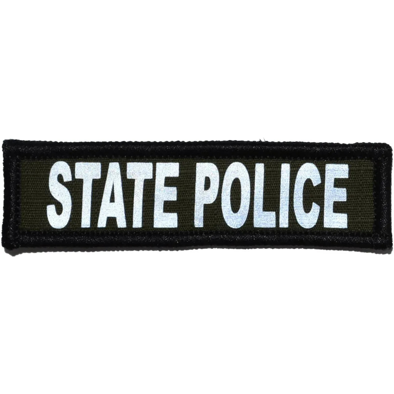 State Police Reflective - 1x3.75 Patch