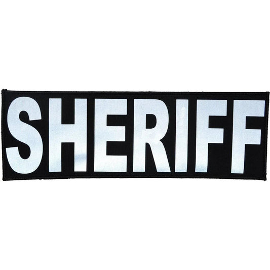 Sheriff Reflective - 4x12 Patch